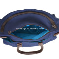 Новая модель кожа пеленки мешок tote холст сумка мужская Сумка (ЭС-Z366)